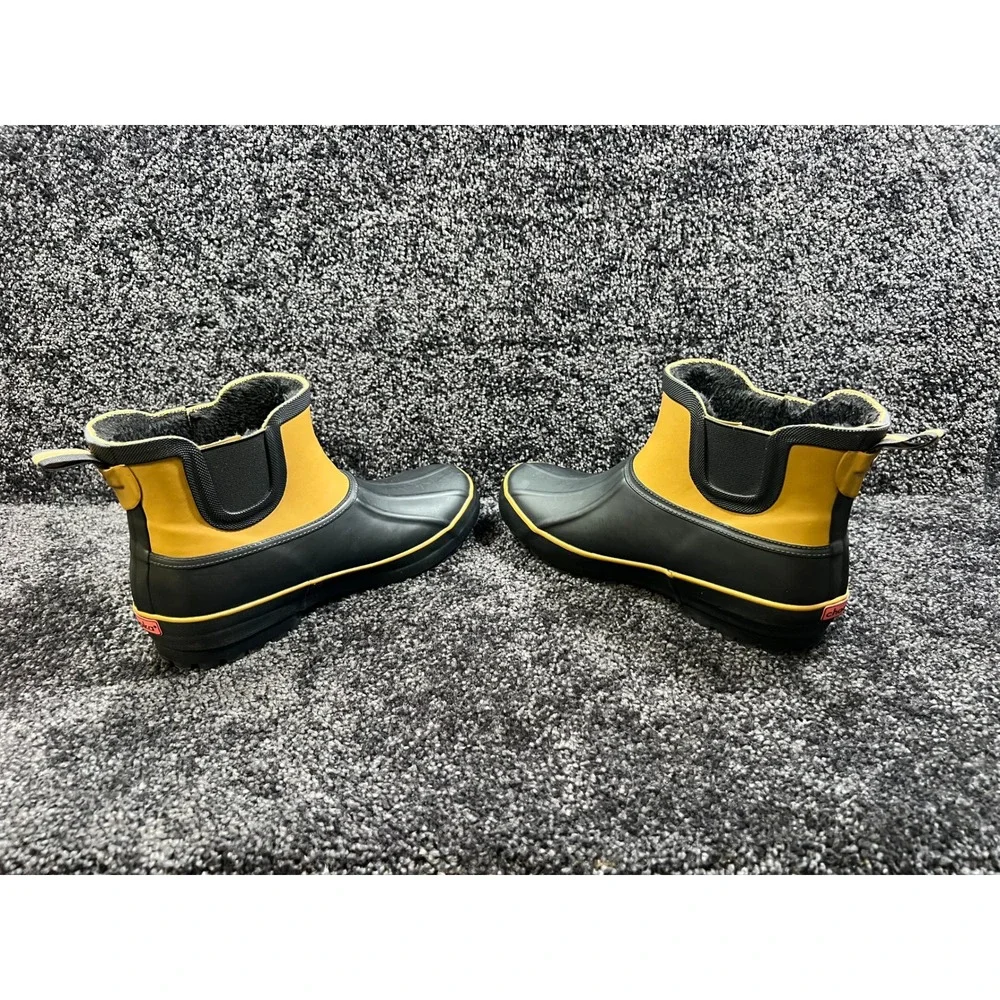 Chooka Women's Chelsea Rainboots Brown Premium Rainwear Waterproof Size 8‎